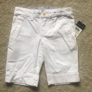 NWT White Ralph Lauren Classic Shorts